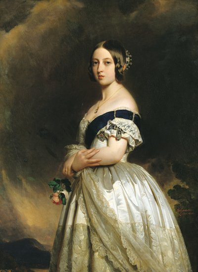 Reina Victoria (1837-1901) de Franz Xaver Winterhalter